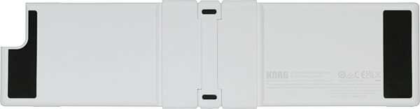 Korg Nanokey Fold USB MIDI keyboard, White, Open Box (Very Good), Action Position Back