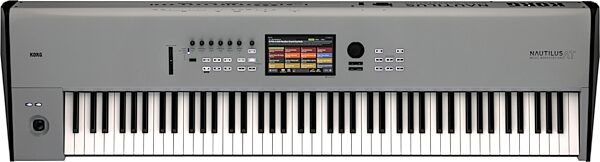 Korg Nautilus 88 AT Limited Edition Synthesizer Workstation Keyboard, Gray, Action Position Back