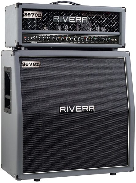 Rivera KR7 Mick Thomson Knucklehead Guitar Amplifier Head (100 Watts), Stacked with Optional Cabinet