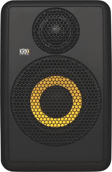 KRK GoAux 3 Portable Powered Studio Monitors, New, Action Position Back