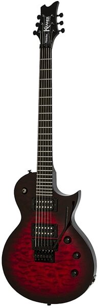Kramer Assault 220 Plus Quilt Top Electric Guitar (with Seymour Duncans and Floyd Rose), Main