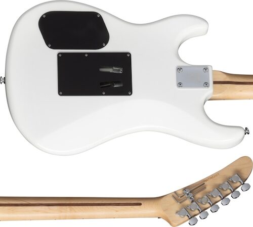 Kramer The 84 EVH Custom Graphics D-Tuna Electric Guitar (with Gig Bag), Action Position Back