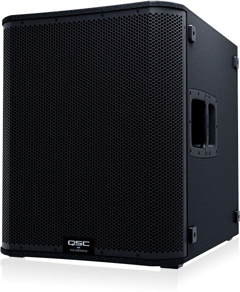 QSC KS118 Powered Subwoofer (3600 Watts, 1x18"), USED, Warehouse Resealed, Action Position Back