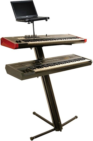 On-Stage KS9102 Quantum Core Column Keyboard Stand, New, Action Position Back