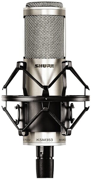 Shure KSM353 Premier Bi-Directional Ribbon Microphone, In Use