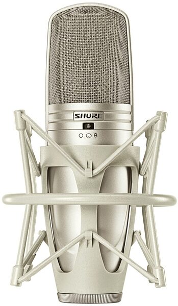 Shure KSM44A Multi-pattern Large Dual-Diaphragm Condenser Microphone, KSM44A/SL, Warehouse Resealed, Shockmounted