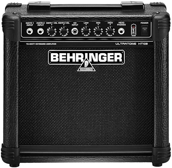 Behringer KT108 Ultratone Keyboard Amplifier (15 Watts, 1x8"), Front