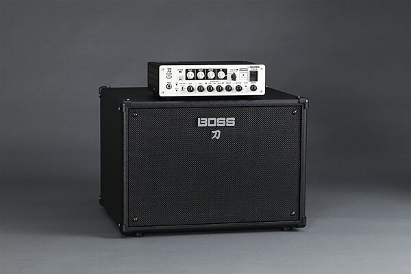 Boss KTNC112B Katana Bass Amplifier Speaker Cabinet (1x12"), New, Action Position Front