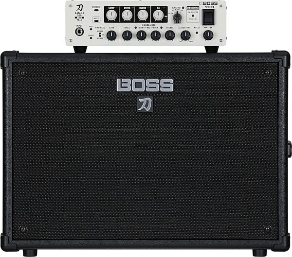 Boss KTNC112B Katana Bass Amplifier Speaker Cabinet (1x12"), New, Action Position Front
