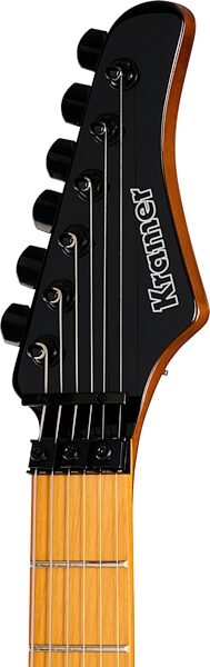 Kramer Volante HHFR Electric Guitar (with Gig Bag), Defender Red, Action Position Back