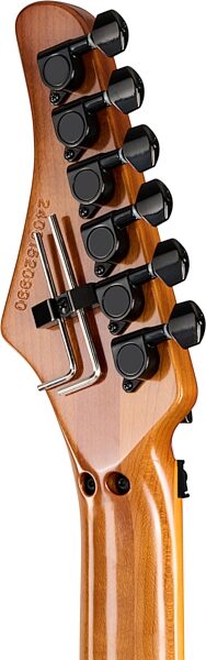 Kramer Volante HHFR Electric Guitar (with Gig Bag), Defender Red, Action Position Back