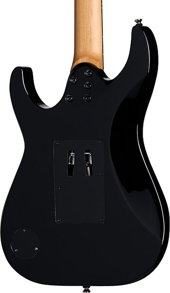 Kramer Volante Quilt HSFR Electric Guitar (with Gig Bag), Aqua Burst, Action Position Back