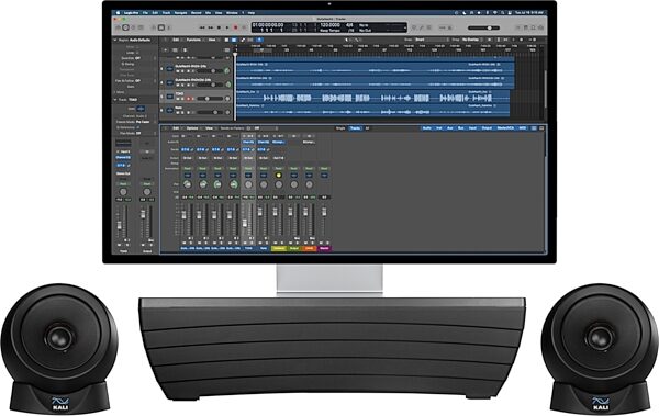 Kali Audio IN-UNF Nearfield 3-Way Studio Monitor System, New, Action Position Back