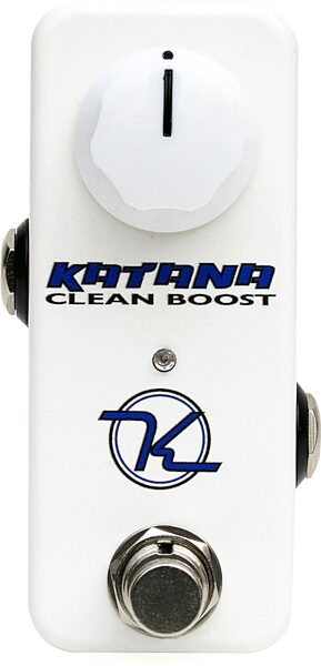 Keeley Mini Katana Clean Boost Pedal, New, Action Position Back