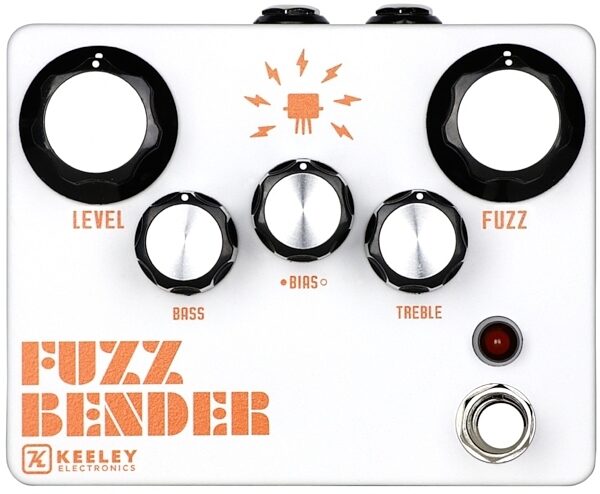 Keeley Fuzz Bender 3 Transistor Hybrid Fuzz Pedal, New, main