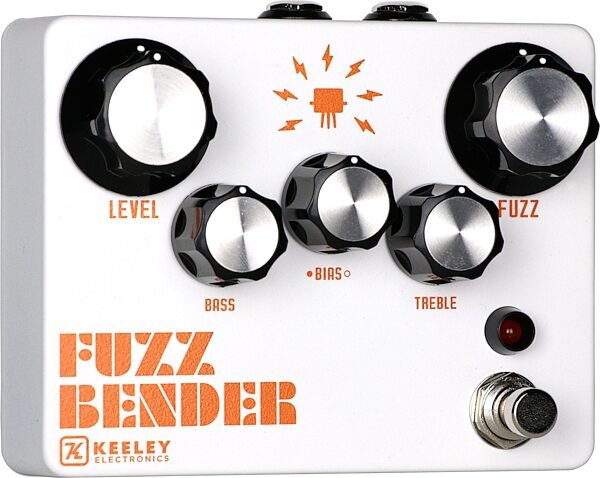 Keeley Fuzz Bender 3 Transistor Hybrid Fuzz Pedal, Blemished, Action Position Back