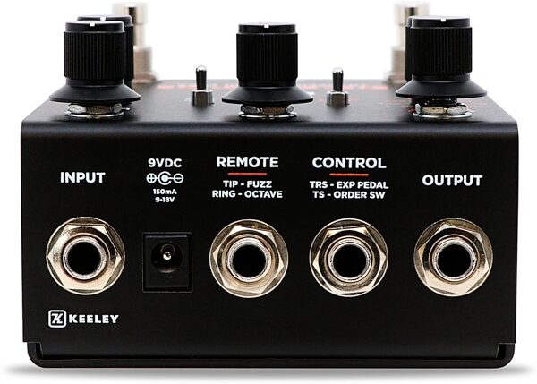 Keeley Octa Psi Transfigurating Fuzz Pedal, New, Action Position Back