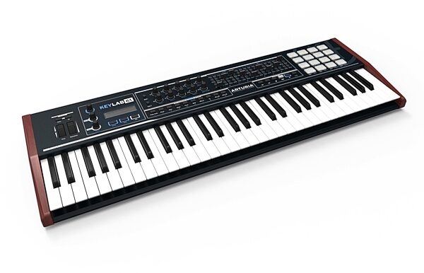 Arturia KeyLab 61 USB MIDI Keyboard Controller, 61-Key, Black