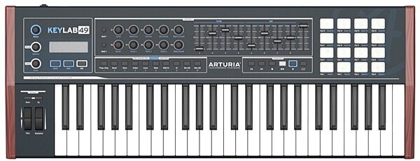Arturia KeyLab 49 USB MIDI Keyboard Controller, 49-Key, Black
