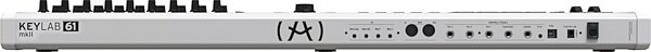 Arturia KeyLab 61 MKII USB MIDI Controller Keyboard, White, Action Position Back