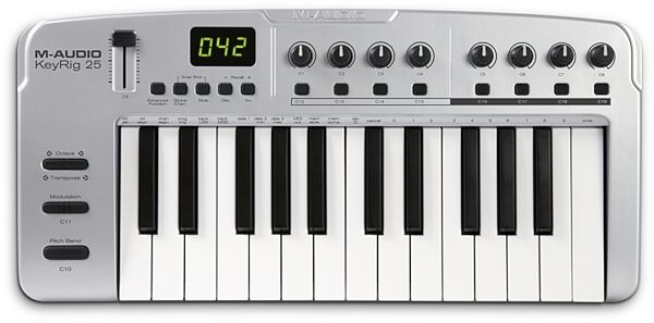 M-Audio KeyRig 25 25-Key USB MIDI Controller, Main