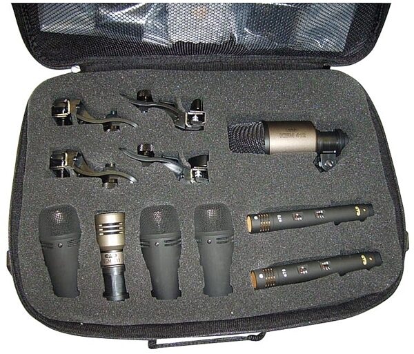 CAD PDMK7 Pro 7-Piece Drum Microphone Package, Closeup