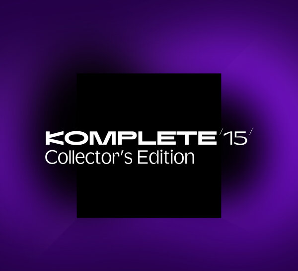 Native Instruments Komplete 15 Collector's Edition Software, Digital Download, Action Position Back