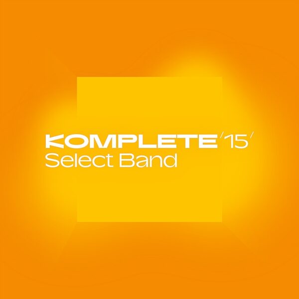 Native Instruments Komplete 15 Select Band Software, Digital Download, Action Position Back