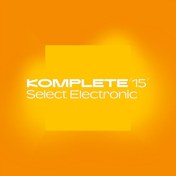 Native Instruments Komplete 15 Select Electronic Software, Digital Download, Action Position Back