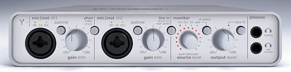 TC Electronic Konnekt 8 FireWire Audio Interface, Front