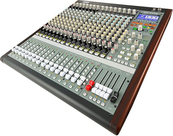Korg SoundLink MW-2408 Hybrid Analog/Digital Mixer, Action Position Back