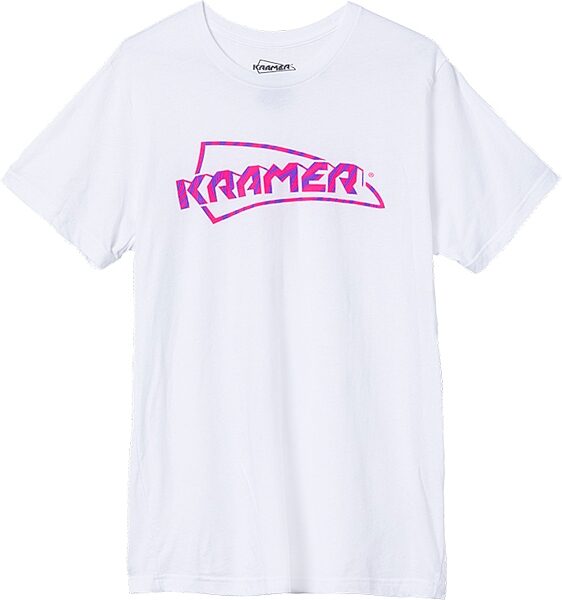 Kramer Tiger Stripe Heather T-Shirt, White, XXXL, Front