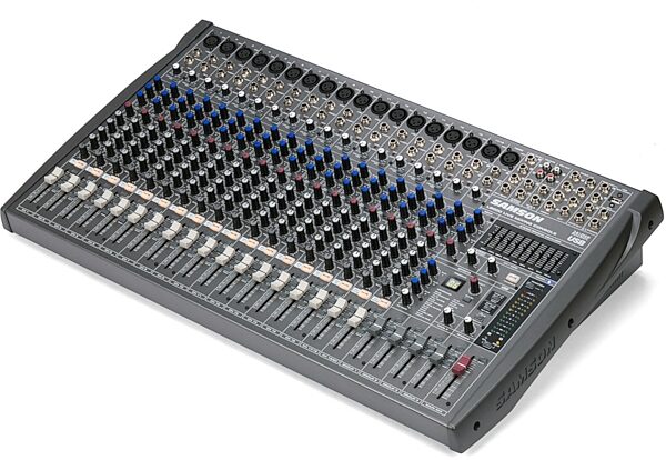 Samson L2000 20-Channel Mixer with USB Interface, Angle