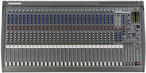 Samson L3200 32-Channel Mixer with USB Interface, Main