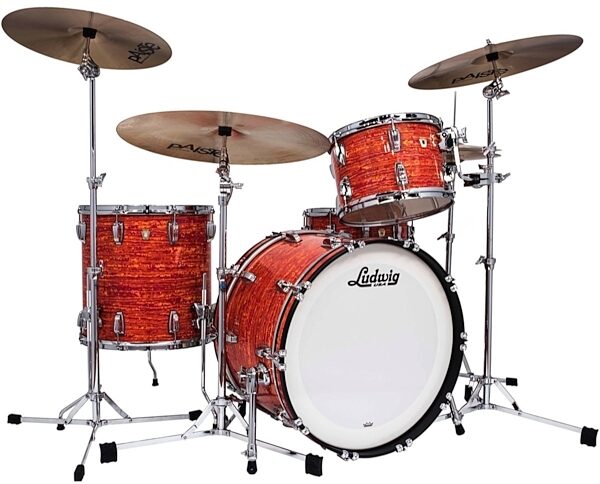Ludwig Classic Maple FAB 3 Drum Shell Kit, 3-Piece, Main