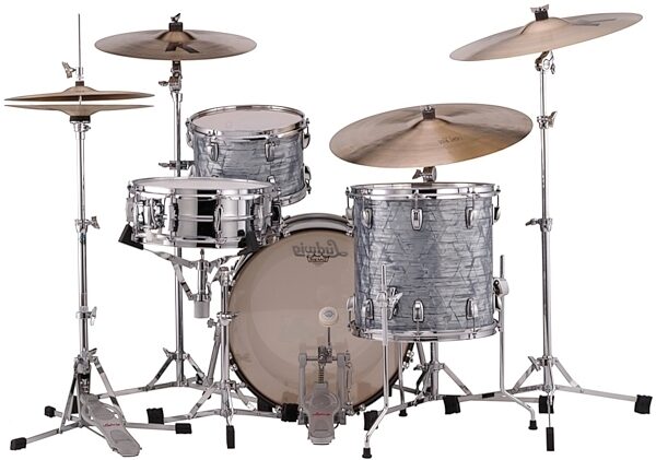 Ludwig L84233AX Classic Maple FAB Drum Shell Kit, 3-Piece, Sky Blue Pearl 52, view