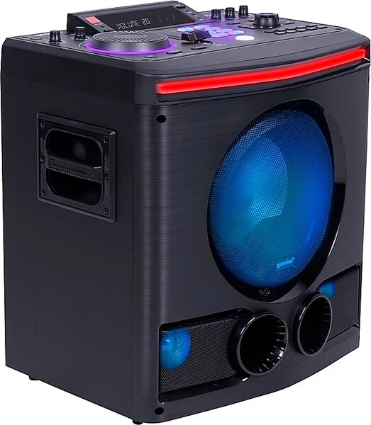 Gemini GPK-800 Home Karaoke Party PA Speaker, New, Angle