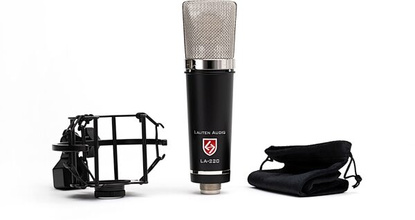 Lauten Audio LA-220 V2 Large-Diaphragm Condenser Microphone, New, Boxshot Front