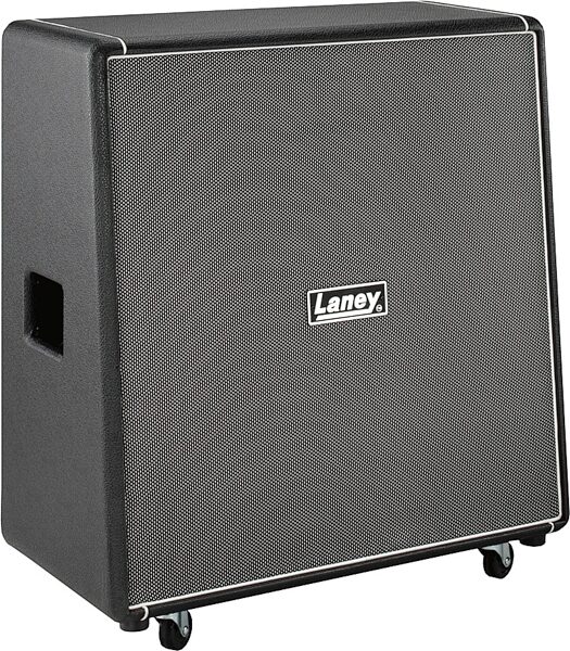 Laney LA212 Guitar Speaker Cabinet (50 Watts, 2x12"), 8 Ohms, Angled Side