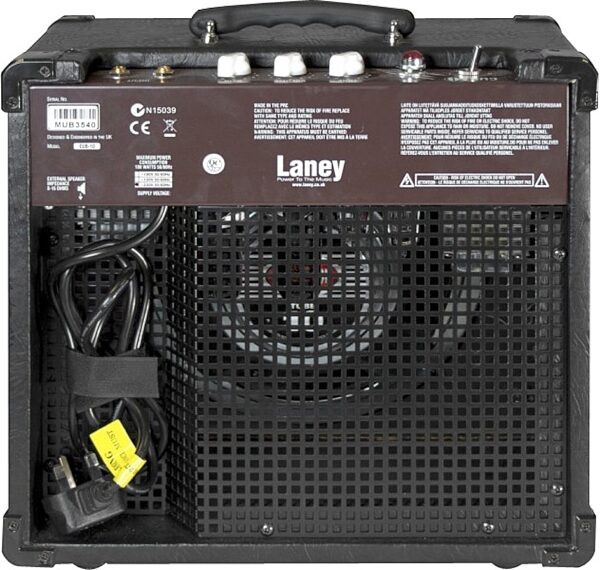Laney Cub10 Guitar Combo Amplifier (10 Watts, 1x10"), Rear