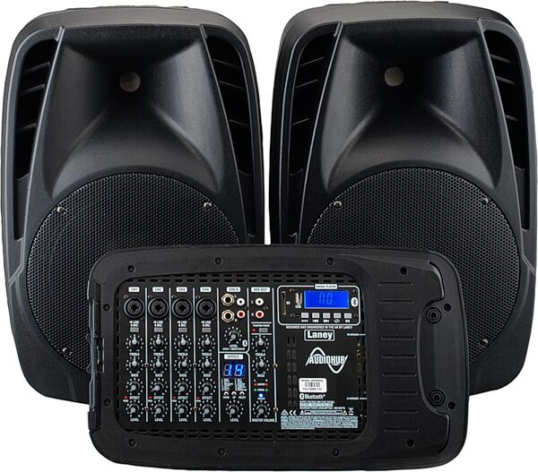 Laney AH2500D Compact 6-Channel PA System, 2x500 Watts, Front