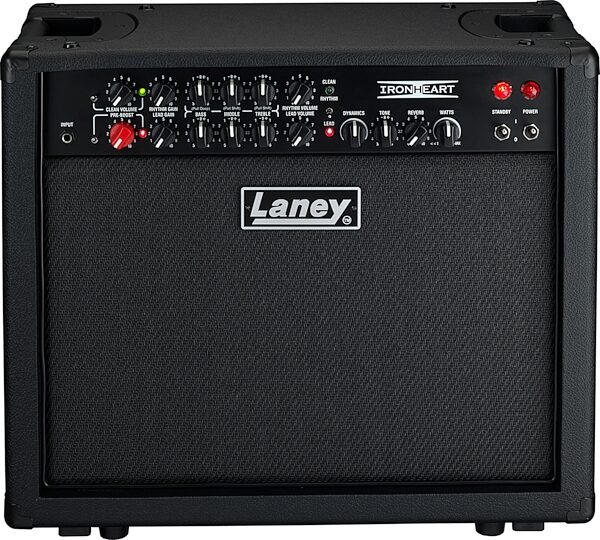 Laney Black Country Customs IRT30-112 Guitar Combo Amplifier, 1x12&quot;, 30 Watts, Action Position Back