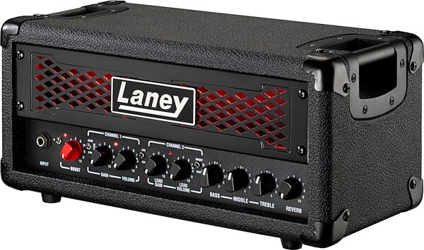 Laney IRF Dualtop Guitar Amplifier Head (60 Watts), New, Action Position Back