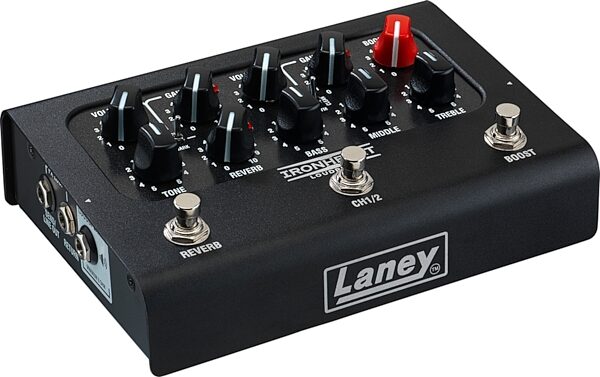 Laney Martin Miller Ironheart LoudPedal Guitar Amp Pedal, 60 Watts, Action Position Back