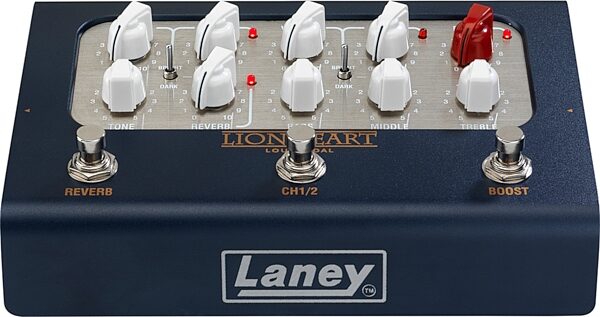Laney Tom Quayle Lionheart LoudPedal Guitar Amp Pedal, 60 Watts, Action Position Back
