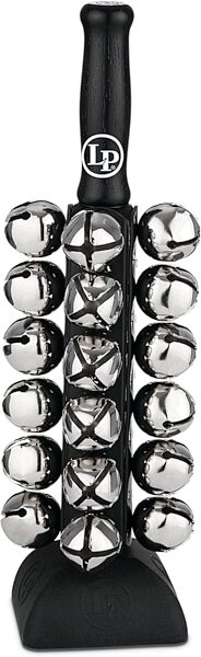 Latin Percussion Deluxe Sleigh Bells, Action Position Back