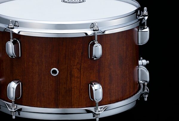 Tama S.L.P. Mod Bubinga Snare Drum LBU127, 7x12 Inch, Action Position Back