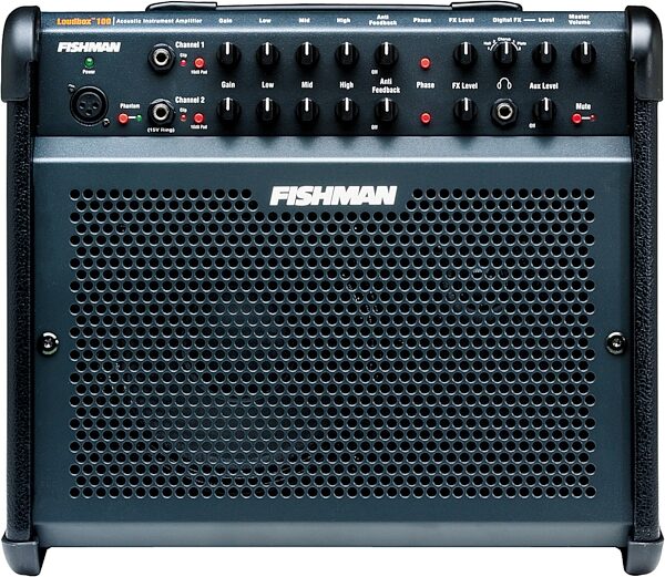 Fishman Loudbox 100 Acoustic Guitar Amplifier (100 Watts, 1x8 in.), Front