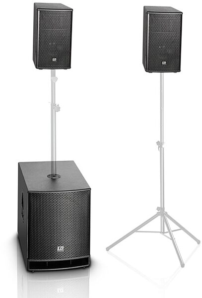 LD Systems Dave 18 G3 Compact Powered PA System, View 2