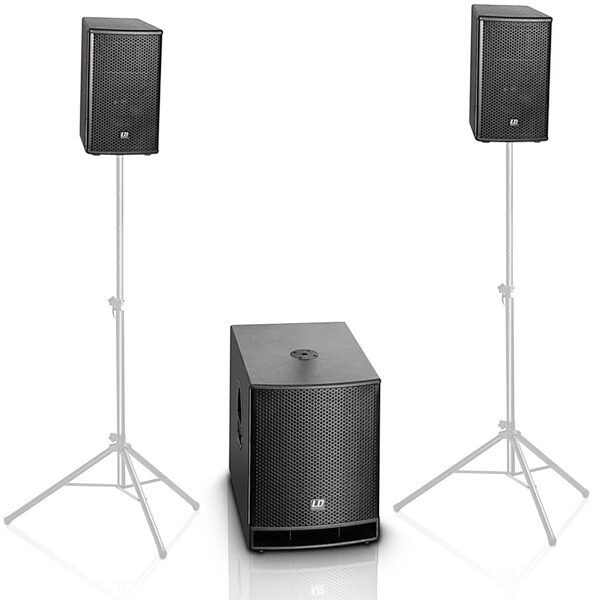 LD Systems Dave 18 G3 Compact Powered PA System, View 1